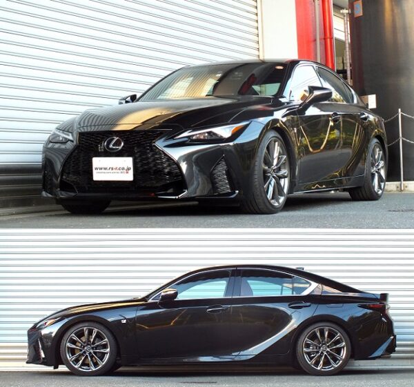 RS-R Ti2000ダウンサス レクサスＩＳ３００ ASE30/FR R2/11～ Ｆスポーツ T591TD - 画像 (2)