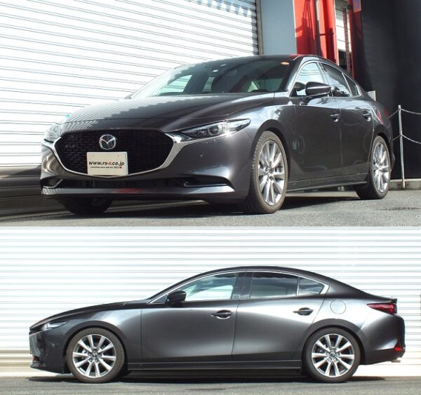 RS-Rダウンサス ＭＡＺＤＡ３セダン BPFP/FF R1/7～ ２０Sプロアクティブツーリングセレクション M152D - 画像 (2)