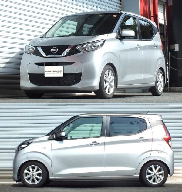 RS-R Ti2000ダウンサス デイズ B43W/FF ノンターボ H31/3～ Ｘ N511TD - 画像 (2)