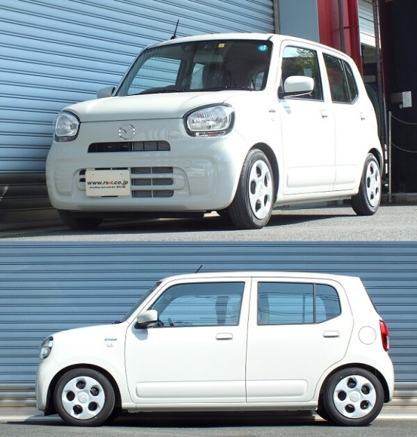 RS-R Ti2000ダウンサス キャロル HB97S/FF R4/1～ ハイブリッドＧＳ S022TD - 画像 (2)