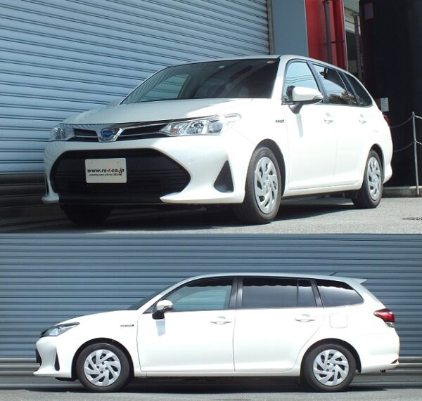 RS-Rダウンサス カローラフィールダー NKE165G/FF H29/10～R1/7 ハイブリッド T498W - 画像 (2)