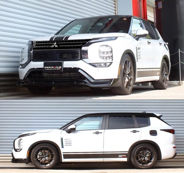 RS-R Best-i車高調 アウトランダーＰＨＥＶ GN0W/4WD R3/12～ Ｐ BIB658M - 画像 (2)