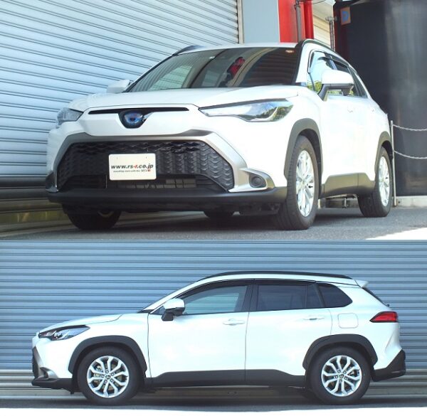 RS-Rダウンサス カローラクロス ZVG15/4WD R3/9～R5/9 ハイブリッドＳ T818D - 画像 (2)