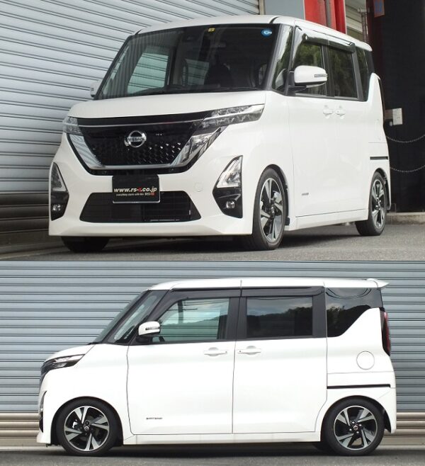 RS-R Best☆i C&K車高調 ルークス B48A/4WD R2/3～ ハイウェイスターＧターボ　BICKN167M - 画像 (2)