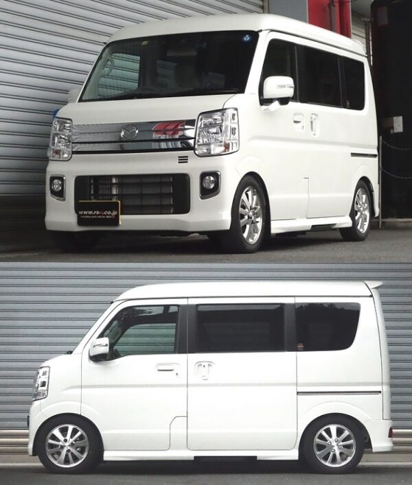 RS-R Best☆i C&K車高調 スクラムワゴン DG17W/4WD R1/7～ ＰＺターボスペシャル BICKS651M - 画像 (2)