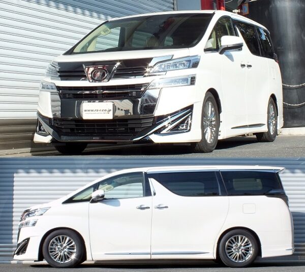 RS-Rダウンサス ヴェルファイア GGH30W/FF H30/1～ ３．５ＶＬ T941W - 画像 (2)