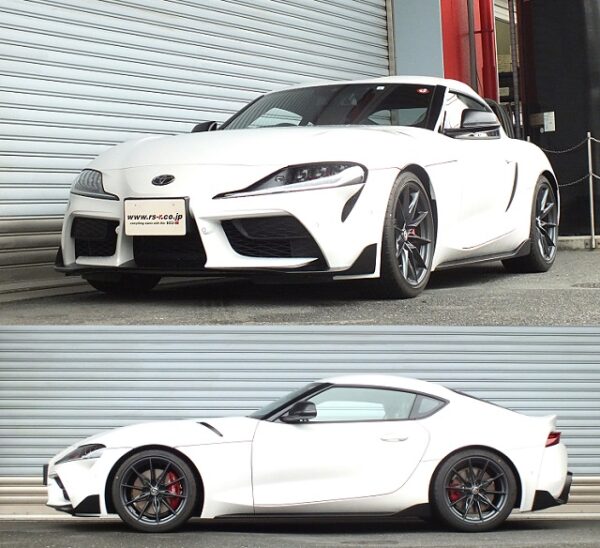 RS-Rダウンサス スープラ DB06/FR R4/10～ ＲＺ　マットホワイトエディション ６ＭＴ車 T218D - 画像 (2)