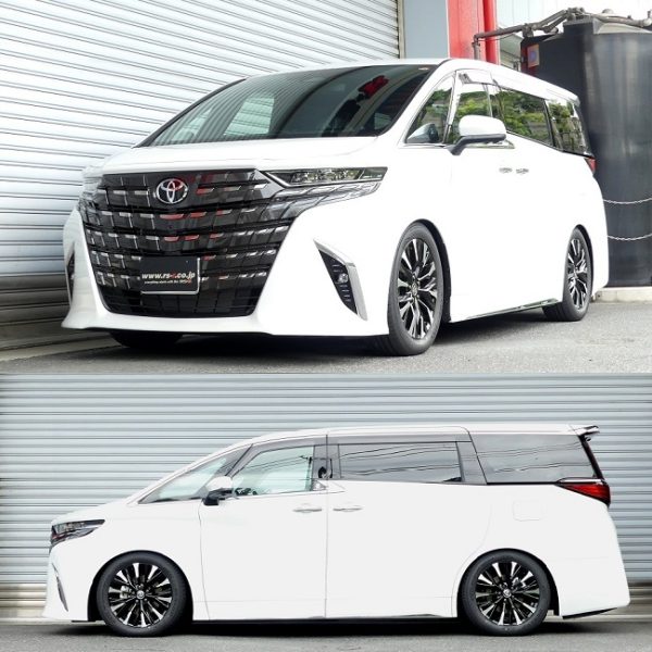 RS-R Best-i車高調 アルファードハイブリッド AAHH45W/4WD R5/6～ ハイブリッド エグゼクティブラウンジ BIT922M - 画像 (2)