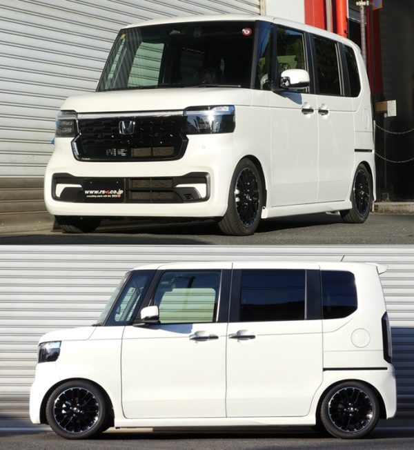 RS-R Best☆i C&K車高調 Ｎ　ＢＯＸカスタム JF5/FF R5/10～ ターボコーディネートスタイル（モノトーン） BICKH427M - 画像 (2)