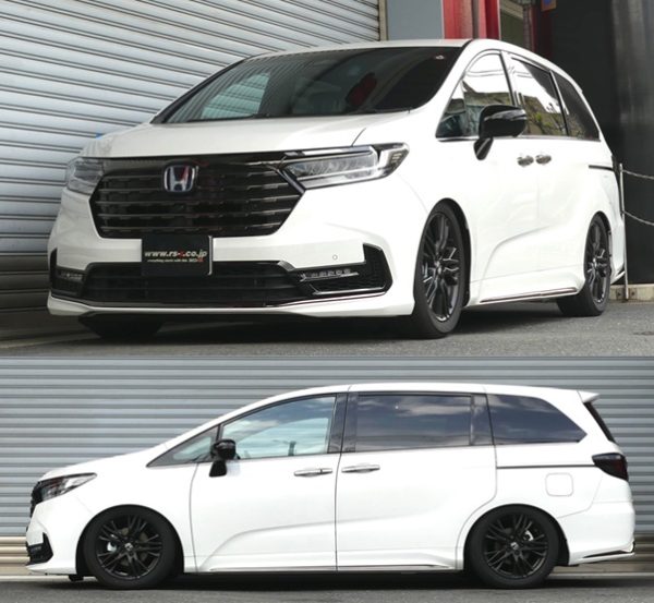 RS-R Best-i車高調 オデッセイハイブリッド RC5/FF R5/12～ ｅ：ＨＥＶアブソルート・ＥＸブラックエディション BIH500M - 画像 (2)