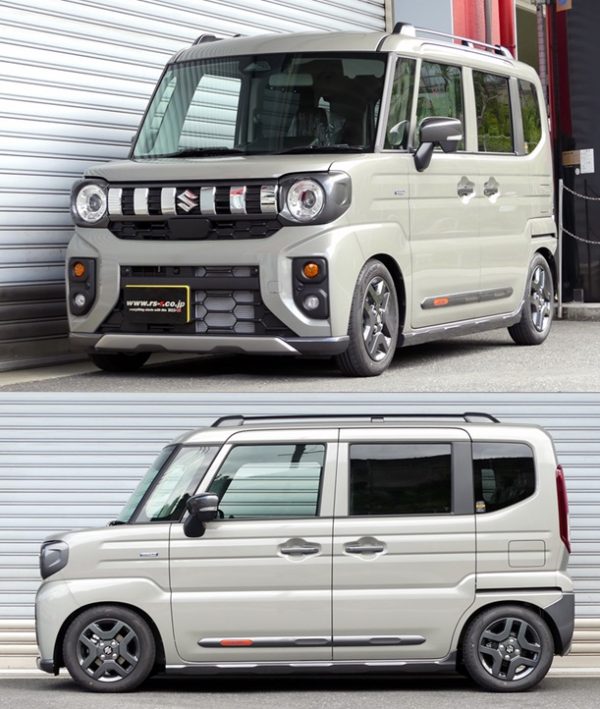 RS-R Best☆i C&K車高調 スペーシアギア MK54S/FF R6/9～ ハイブリッドＸＺターボ BICKS193M - 画像 (2)