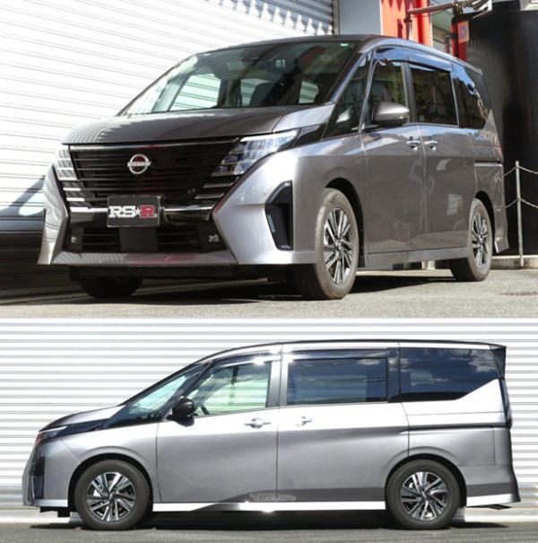 RS-Rダウンサス セレナ SFNC28/4WD R6/11～ ｅ－４ＯＲＣＥ　ハイウェイスターＶ N712W - 画像 (2)