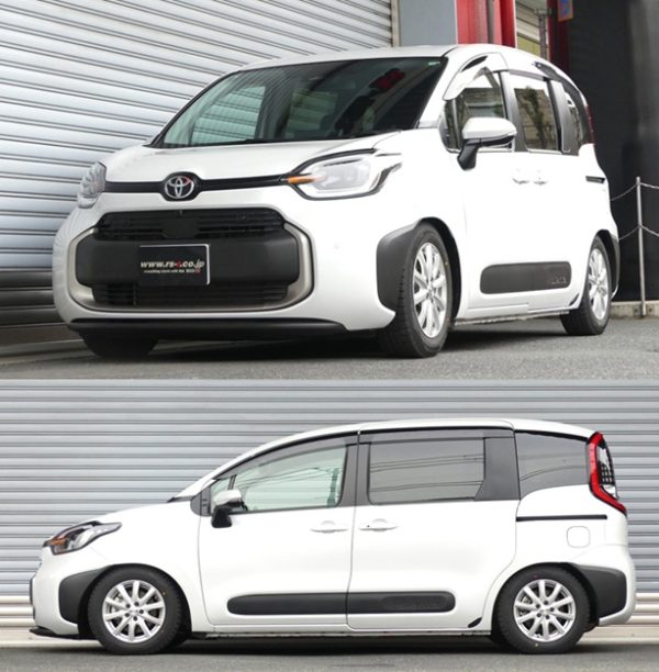 RS-R Best☆i C&K車高調 シエンタ MXPL15G/4WD R4/8～ ハイブリッドＺ BICKT898M - 画像 (2)