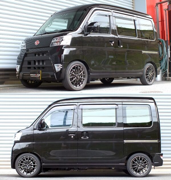 RS-R Best☆i C&K車高調 ハイゼットカーゴ S321V/FR H29/11～R3/11 クルーズターボＳＡⅢ BICKD122M - 画像 (2)