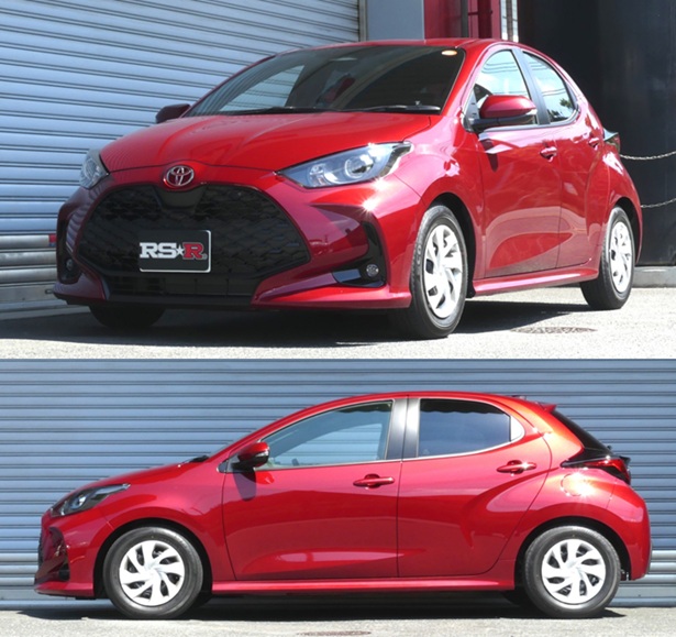 RS-Rダウンサス ヤリス MXPA10/FF R6/1~ G 6MT車 T362D - 画像 (2)