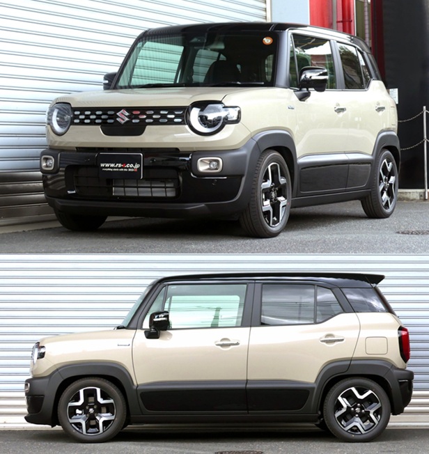 RS-R Best☆i C&K車高調 クロスビー MND1S/FF R7/10~ ハイブリッドMZ BICKS402M - 画像 (2)