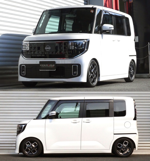 RS-R Best☆i C&K車高調 ルークス BB1A/FF R7/9~ ハイウェイスターX BICKN166M - 画像 (2)