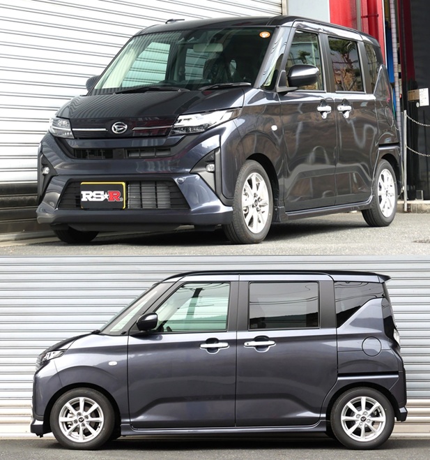 RS-R Ti2000ダウンサス ムーヴ LA850S/FF ノンターボ R7/6~ G D401TD - 画像 (2)