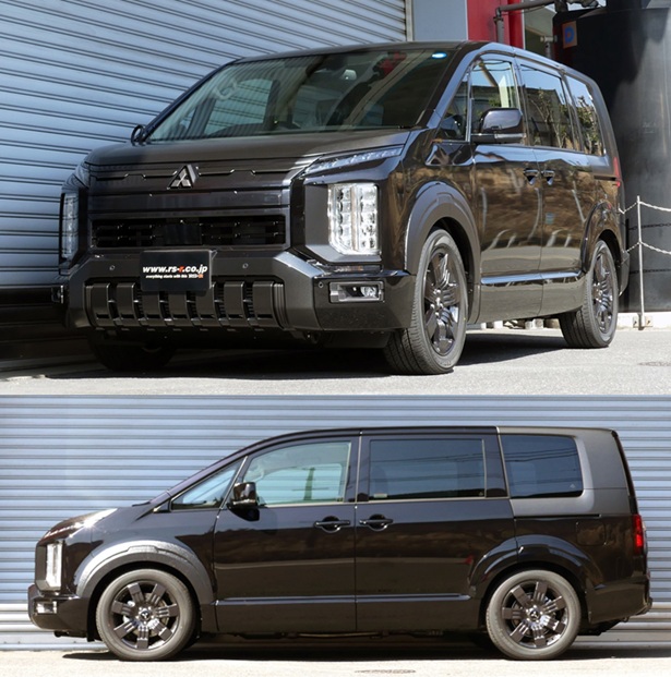 RS-R Basic-i車高調 デリカD:5 CV1W/4WD R8/1~ G BAIB636M - 画像 (2)