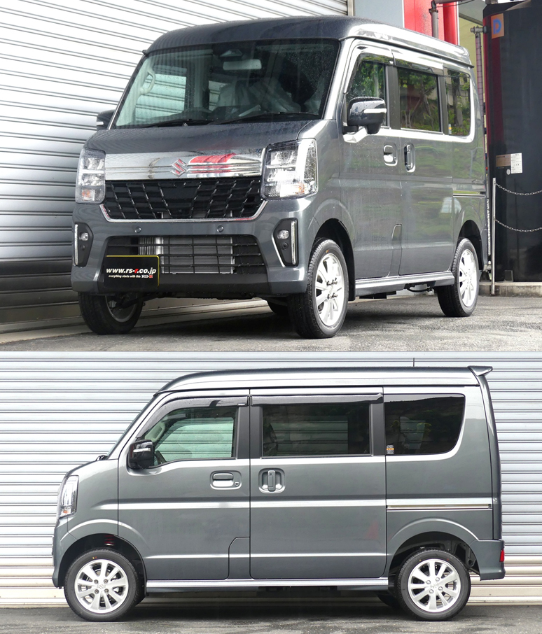 RS-R Best☆i 上下車高調 エブリイワゴン DA18W/4WD R8/5~ PZターボスペシャル ハイルーフ BICKJS654M - 画像 (2)