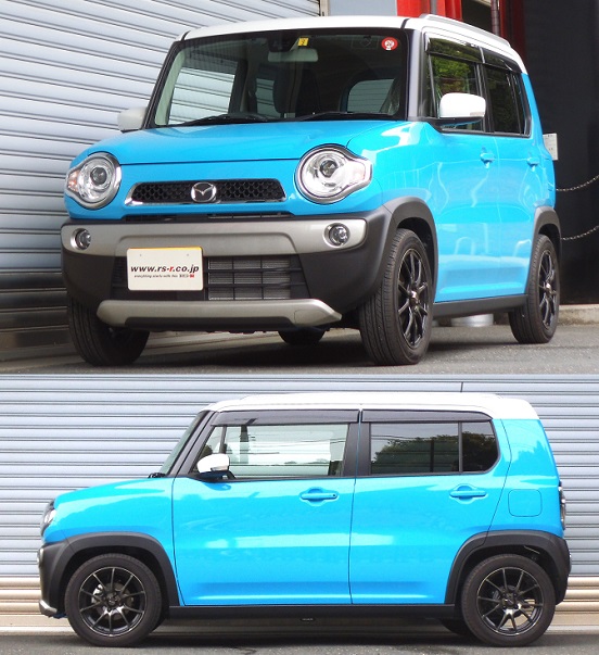 RS-R Ti2000ダウンサス フレアクロスオーバー MS31S/4WD ターボ H26/1~R1/12 XT リア専用バンプラバー付 S405TD - 画像 (2)